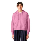 NEW CAPELLA Stanley/Stella Women’s Stella Ida Full-Zip Hooded Sweatshirt - Bubble Pink