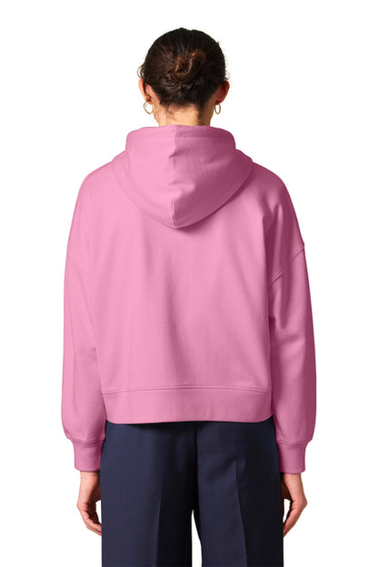 NEW CAPELLA Stanley/Stella Women’s Stella Ida Full-Zip Hooded Sweatshirt - Bubble Pink