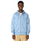 NEW CAPELLA Stanley/Stella Unisex Cultivator 2.0 Full-Zip Hooded Sweatshirt - Blue Soul