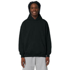 NEW CAPELLA Stanley/Stella Unisex Cooper Dry Hooded Sweatshirt - Black