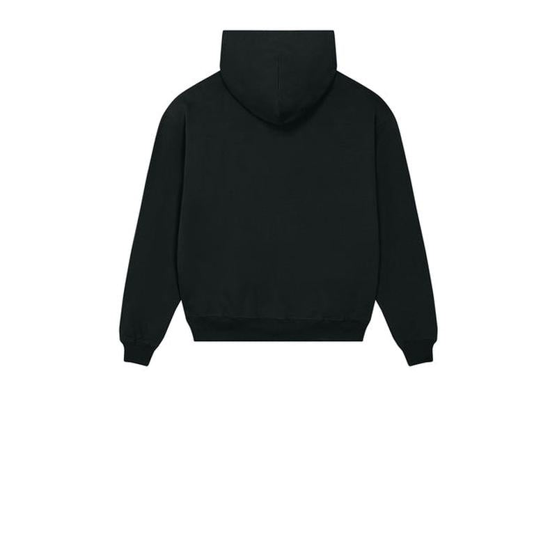 NEW CAPELLA Stanley/Stella Unisex Cooper Dry Hooded Sweatshirt - Black