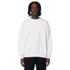 NEW CAPELLA Stanley/Stella Unisex Ledger Dry Crewneck Sweatshirt - White