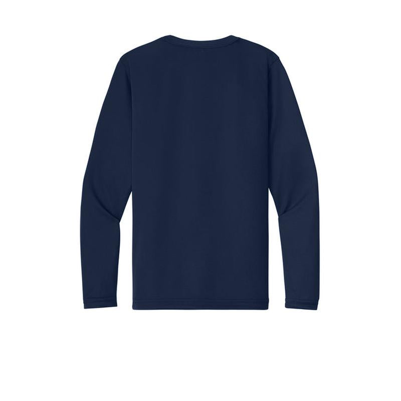 NEW CAPELLA A4 Youth Cooling Performance Long Sleeve Tee - Navy