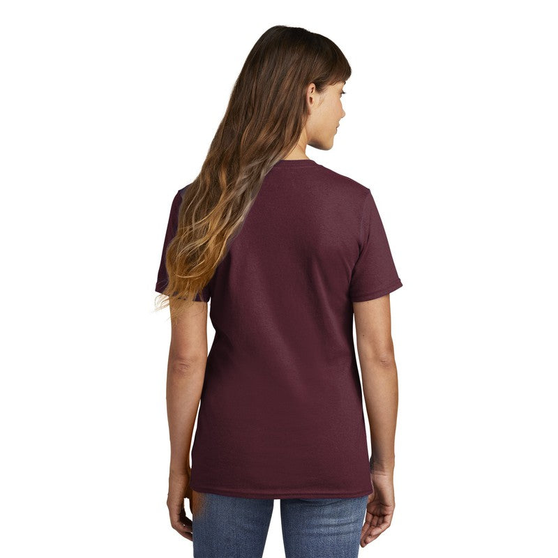 CAPELLA Port & Company® Ladies Core Cotton Tee - Athletic Maroon