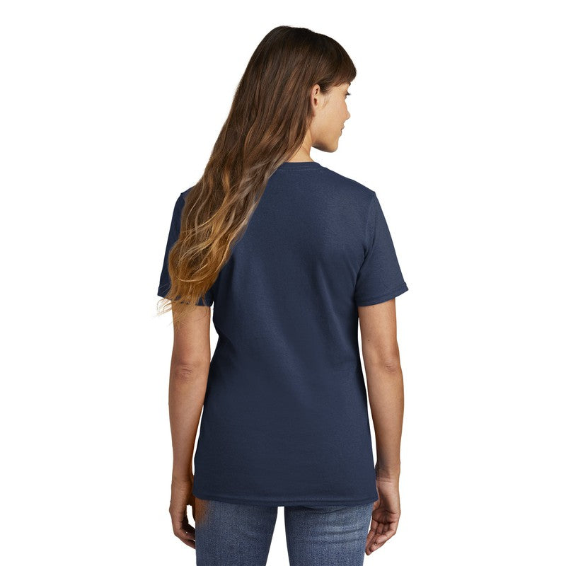 CAPELLA Port & Company® Ladies Core Cotton Tee - Navy