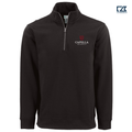 CAPELLA Clique Drive Recycled Unisex Quarter Zip Sweatshirt - Black