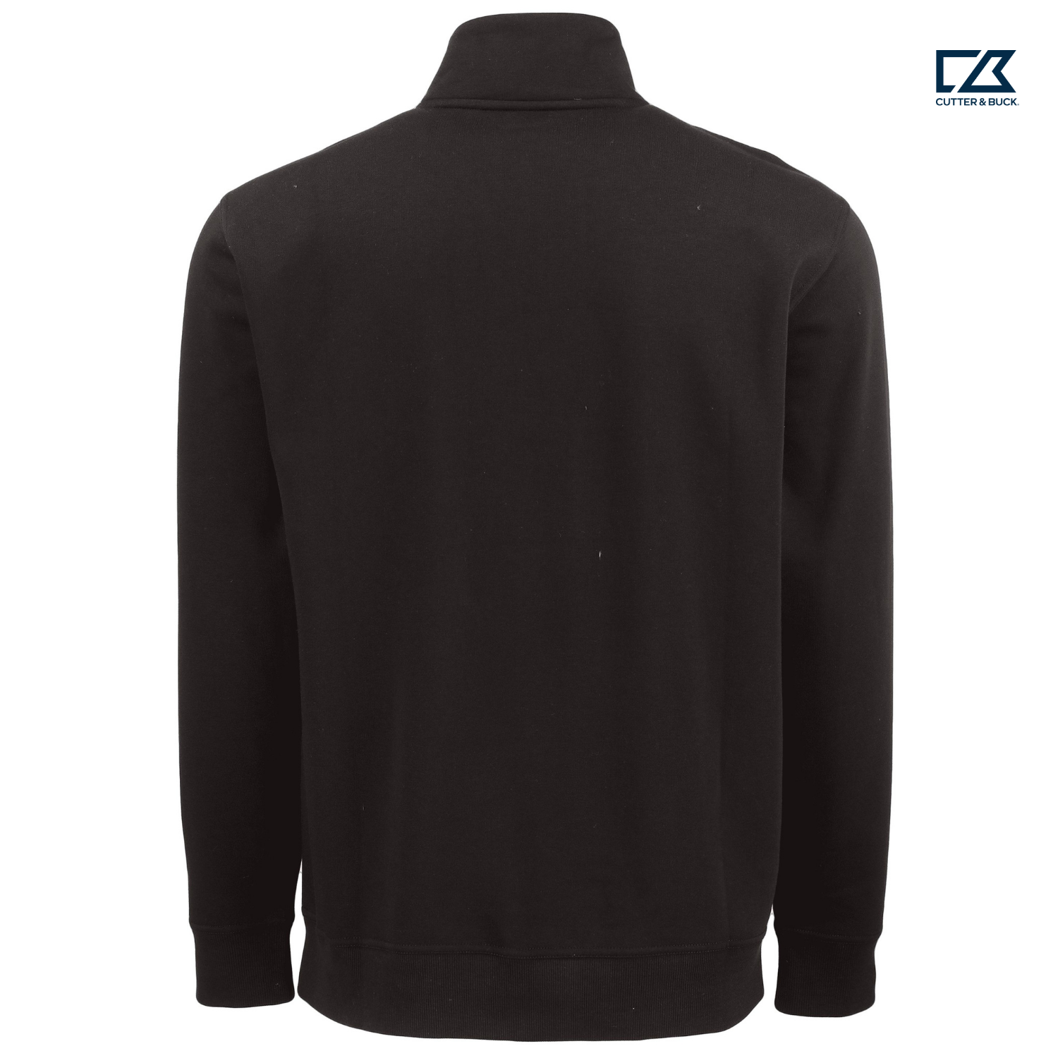 CAPELLA Clique Drive Recycled Unisex Quarter Zip Sweatshirt - Black