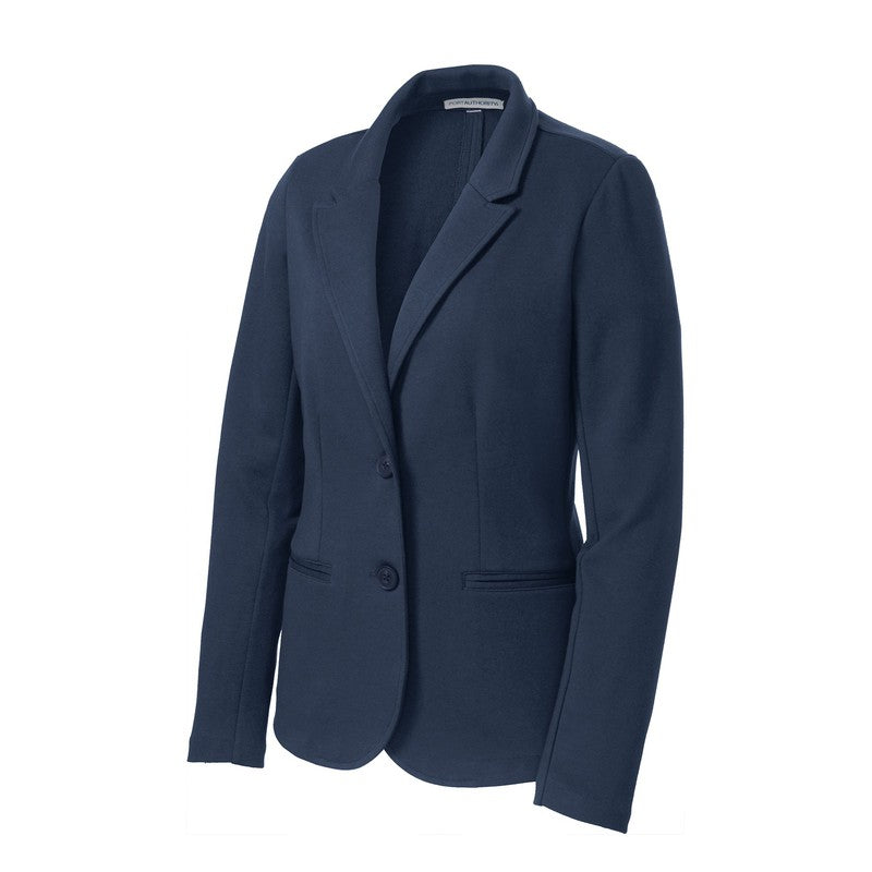 CAPELLA Port Authority® Ladies Knit Blazer - NAVY