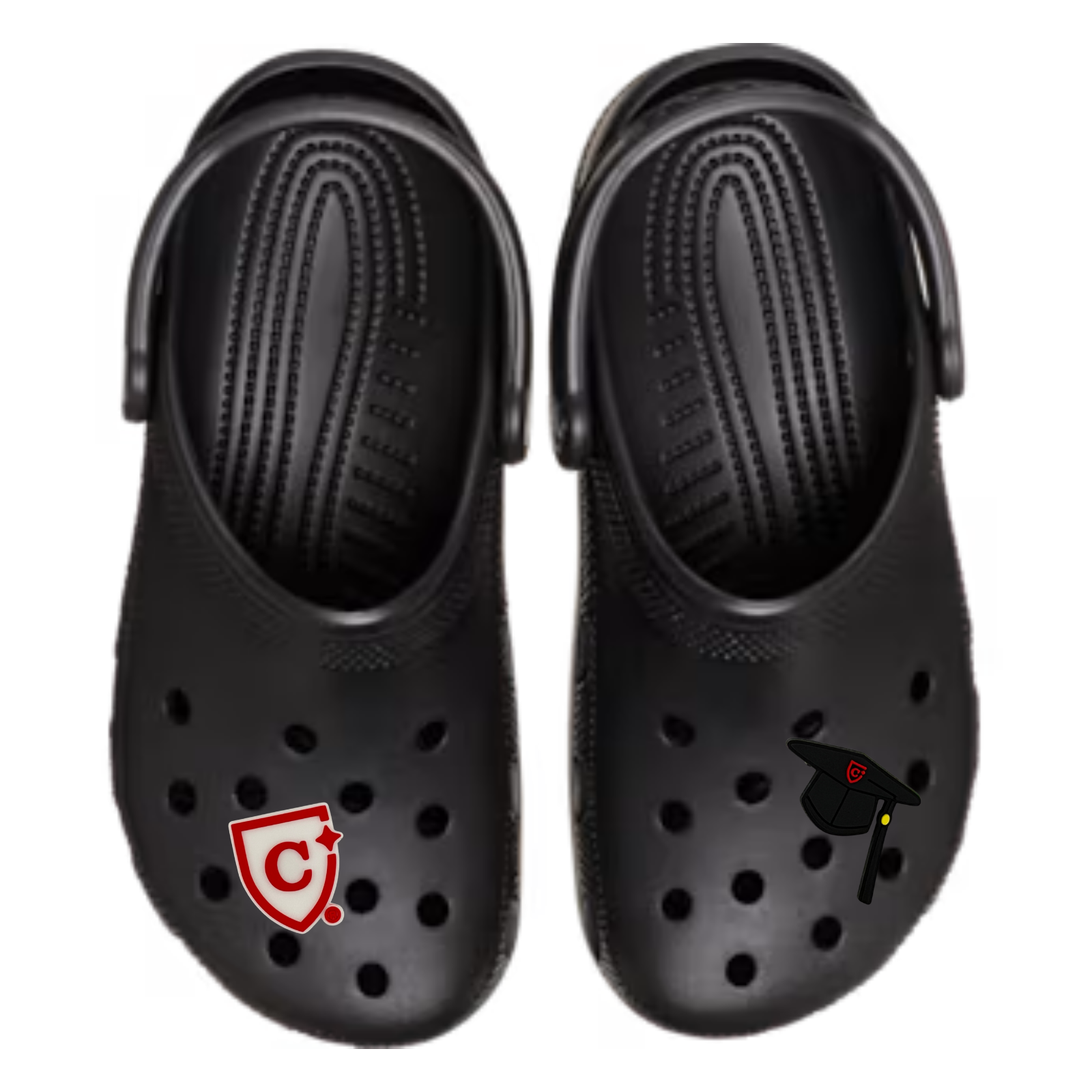 NEW CAPELLA Crocs Classic Clogs & Jibbitz Charm Set