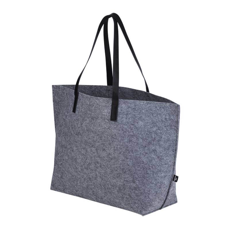 NEW CAPELLA The Goods Recycled Felt Shoulder Tote - GREY