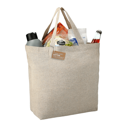 NEW CAPELLA Recycled 5oz Cotton Twill Grocery Tote - Natural