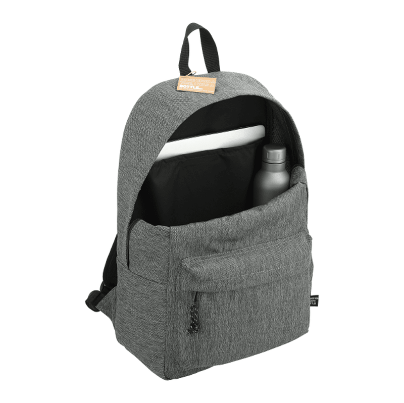 CAPELLA Vila Recycled 15" Computer Backpack - GRAPHITE