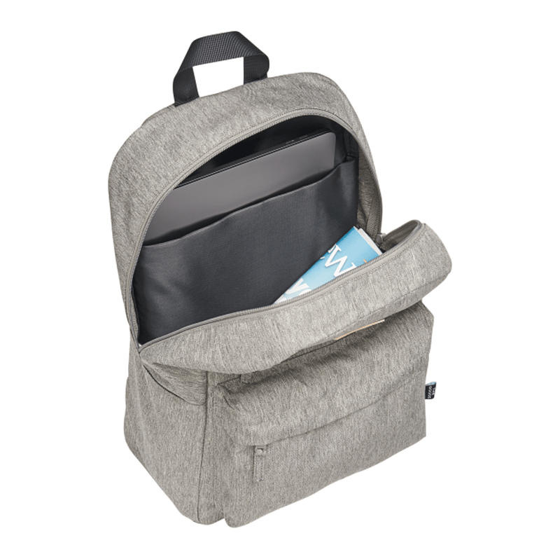 NEW CAPELLA The Goods Recycled 15" Laptop Backpack - GREY