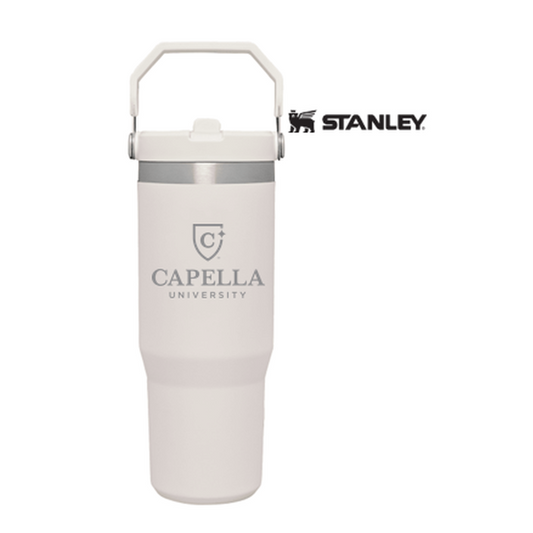NEW CAPELLA Stanley IceFlow™ Flip Straw Tumbler 30 oz - ROSE QUARTZ