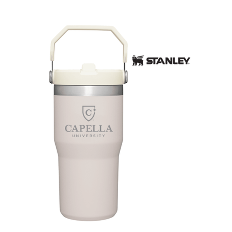 NEW CAPELLA Stanley IceFlow™ Flip Straw Tumbler 20 oz - ROSE QUARTZ