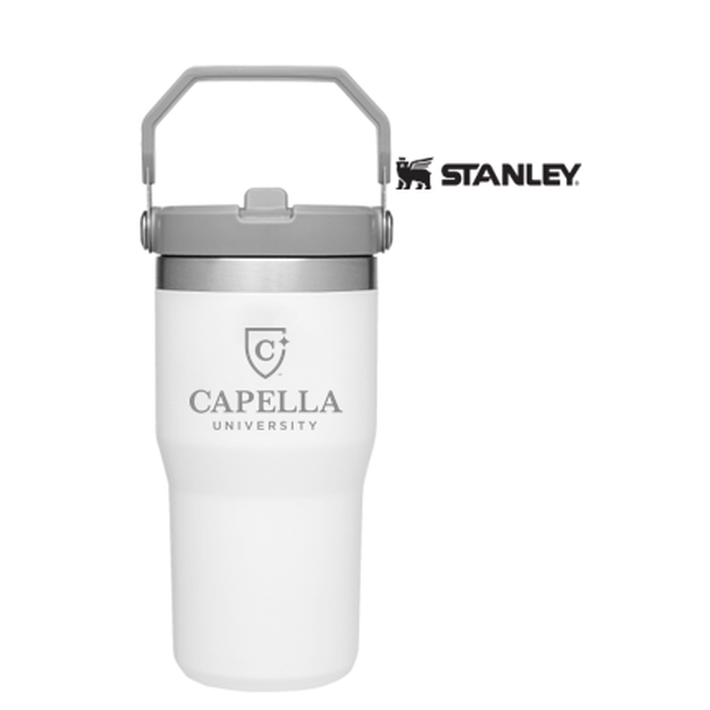 NEW CAPELLA Stanley IceFlow™ Flip Straw Tumbler 20 oz - PEARL