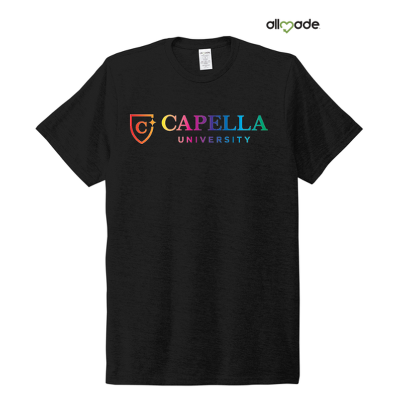 CAPELLA Allmade® Unisex Tri-Blend Tee - BLACK