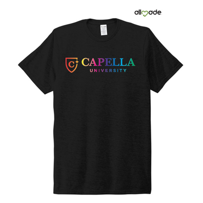 NEW CAPELLA Allmade® Unisex Tri-Blend Tee - BLACK