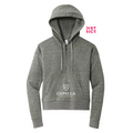 CAPELLA District® Women’s Perfect Tri® Fleece 1/2-Zip Pullover - Heathered Charcoal