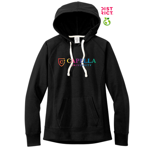 NEW CAPELLA District® Women’s Re-Fleece™ Hoodie - Black