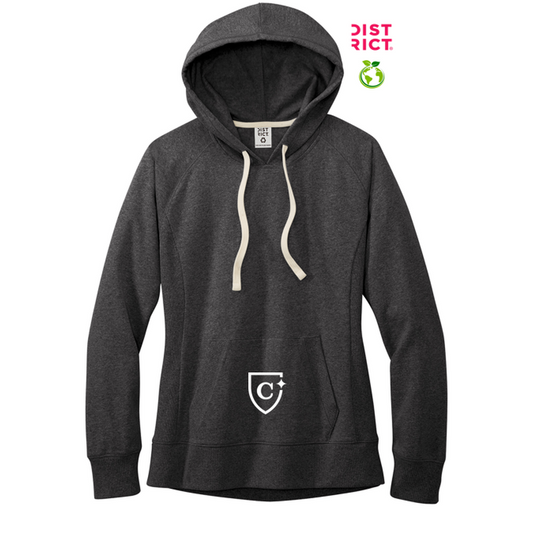 NEW CAPELLA District® Women’s Re-Fleece™ Hoodie - Charcoal Heather