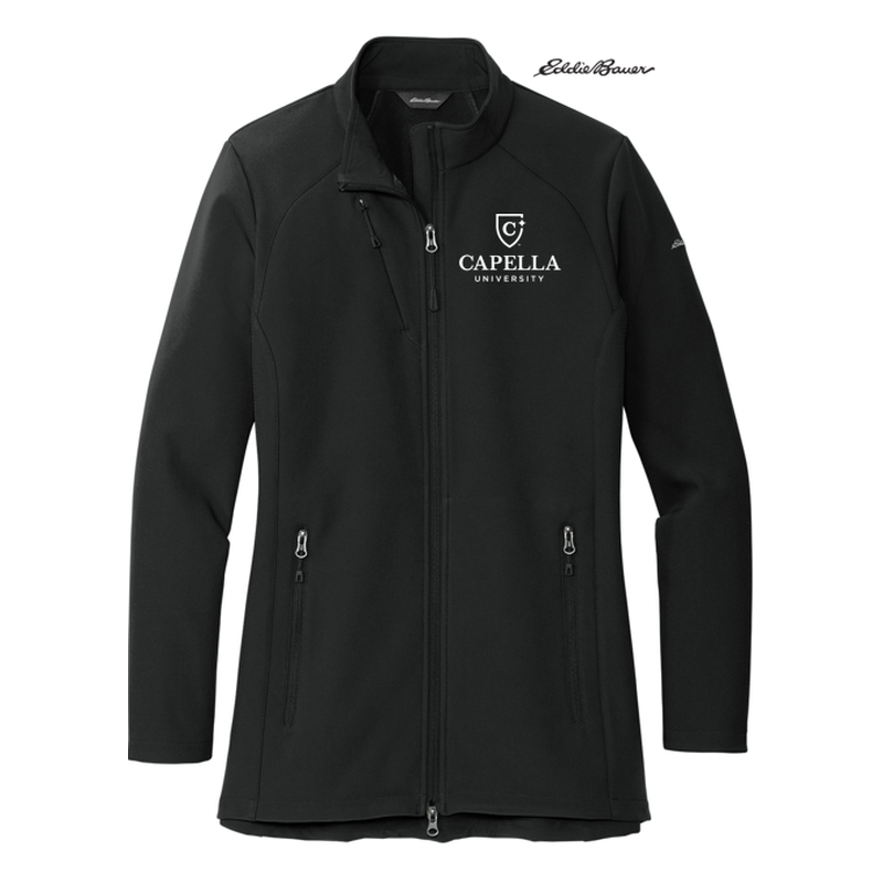 NEW CAPELLA Eddie Bauer® Ladies Stretch Soft Shell Jacket - Deep Black