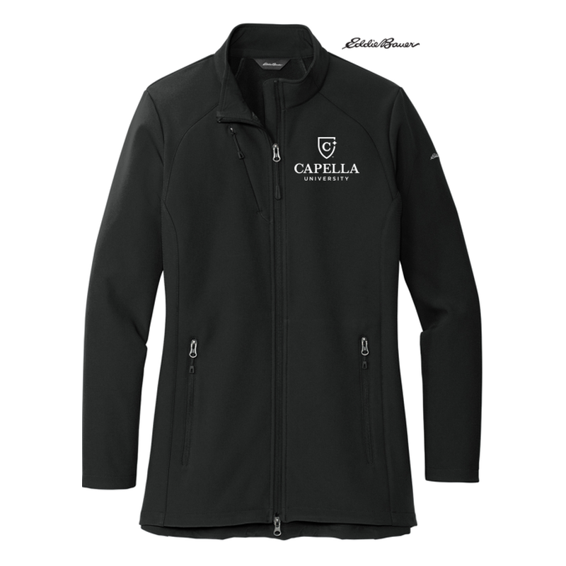 CAPELLA Eddie Bauer® Ladies Stretch Soft Shell Jacket - Deep Black
