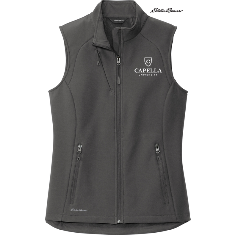 CAPELLA Eddie Bauer® Ladies Stretch Soft Shell Vest - Iron Gate