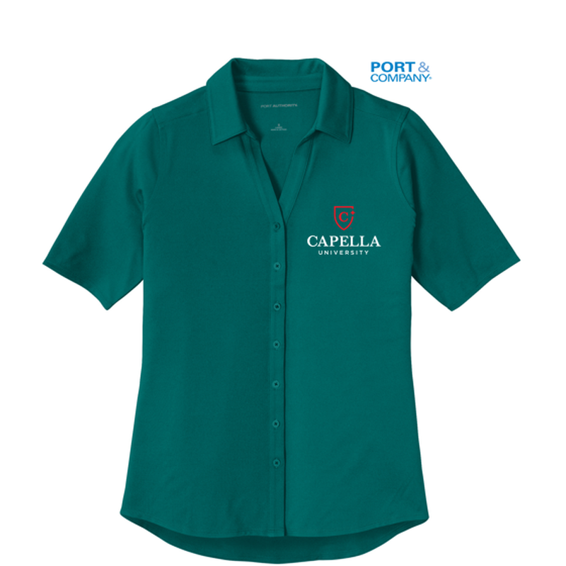 CAPELLA Ladies City Stretch Top - Teal