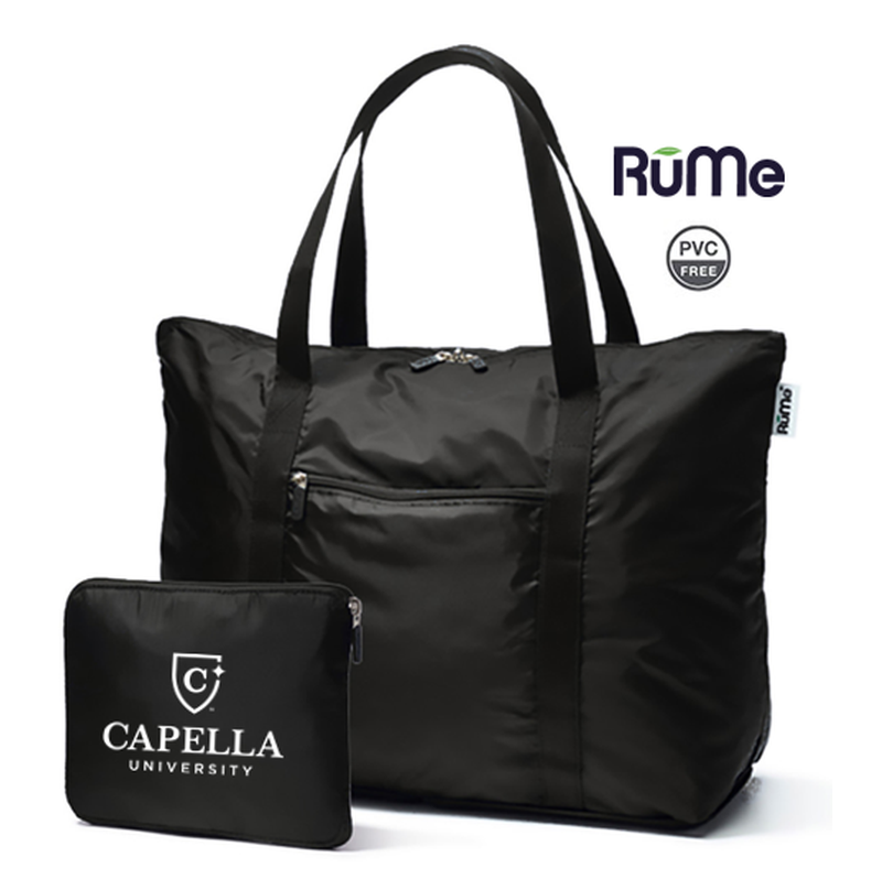 NEW CAPELLA RuMe® cFold Travel Duffel - BLACK