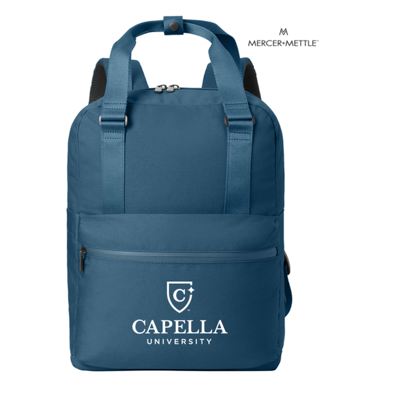 CAPELLA Mercer+Mettle™ Claremont Handled Backpack - Regatta Blue