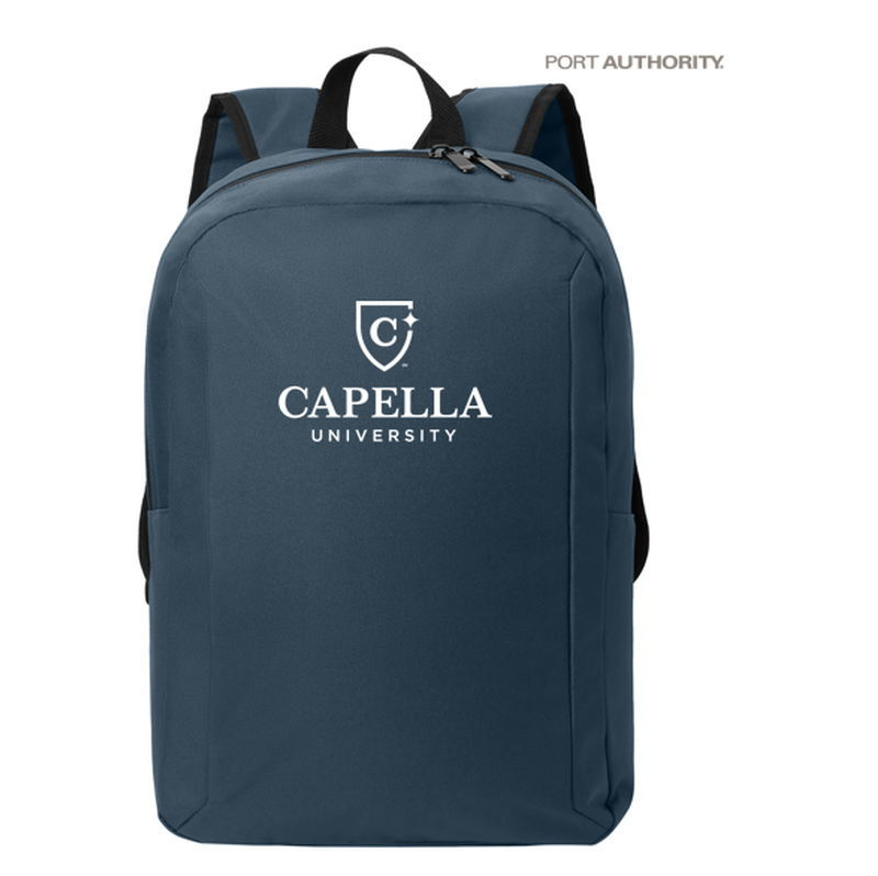 NEW CAPELLA Port Authority® Modern Backpack - River Blue Navy