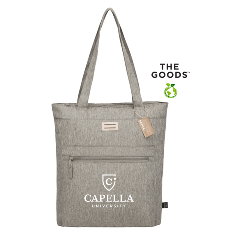 NEW CAPELLA The Goods Recycled Work Anywhere Tote - GREY