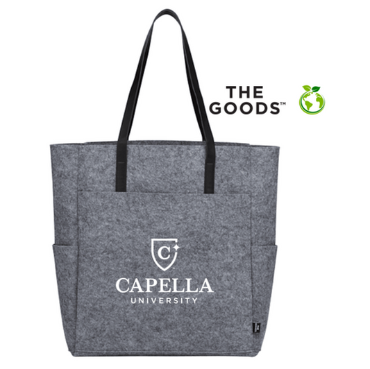 NEW CAPELLA The Goods Recycled Felt Meeting Tote - GREY