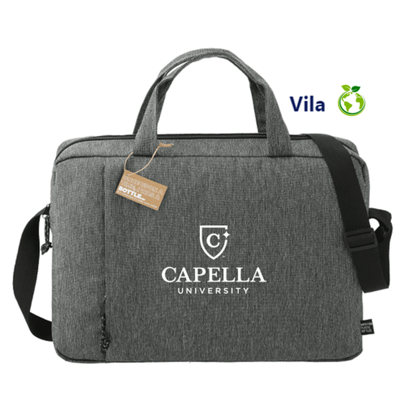 NEW CAPELLA Vila Recycled 15" Computer Business Case - GRAPHITE - PRE-ORDER ONLY ITEM COMING SOON