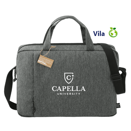NEW CAPELLA Vila Recycled 15" Computer Business Case - GRAPHITE