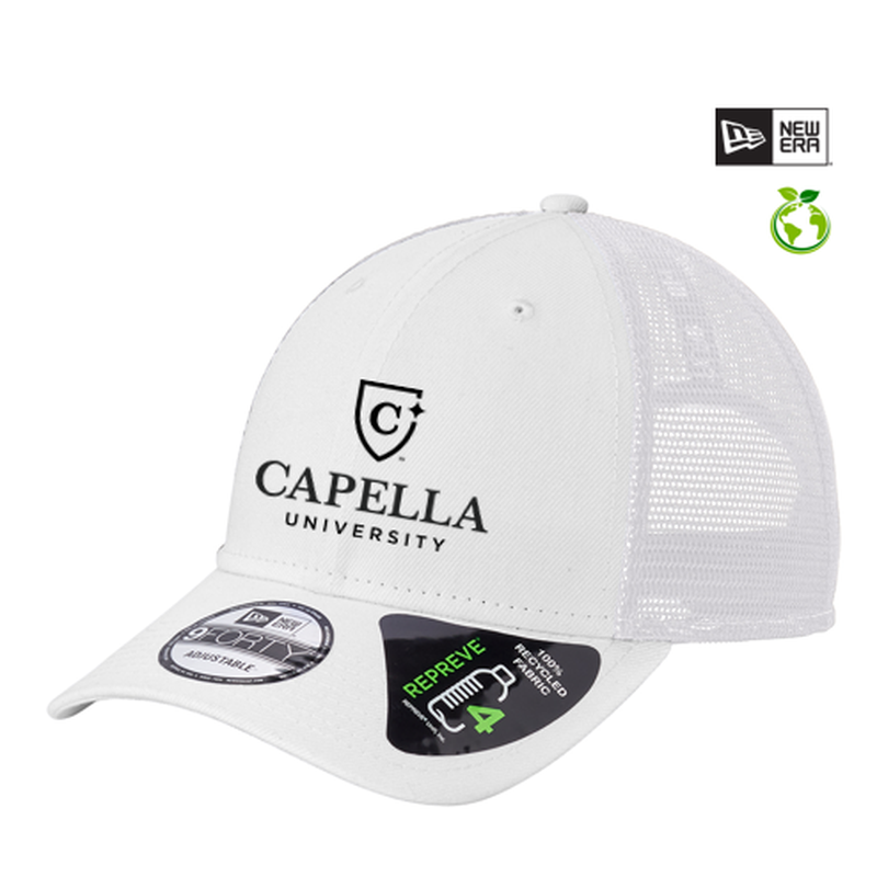 CAPELLA New Era® Recycled Snapback Cap - WHITE