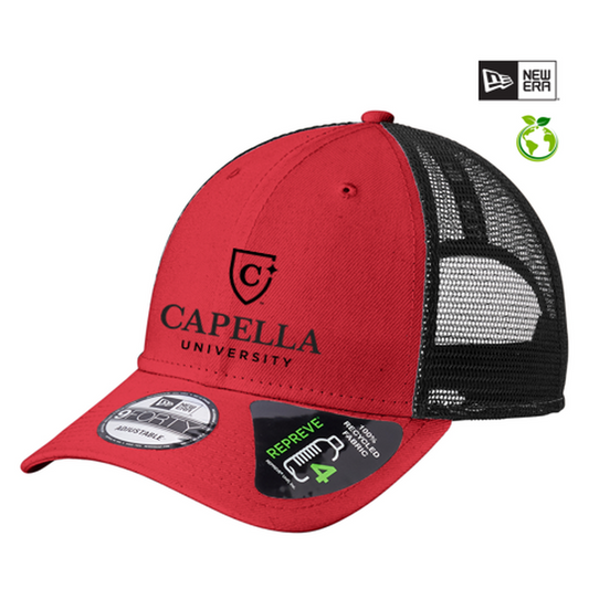 NEW CAPELLA New Era® Recycled Snapback Cap - Scarlet