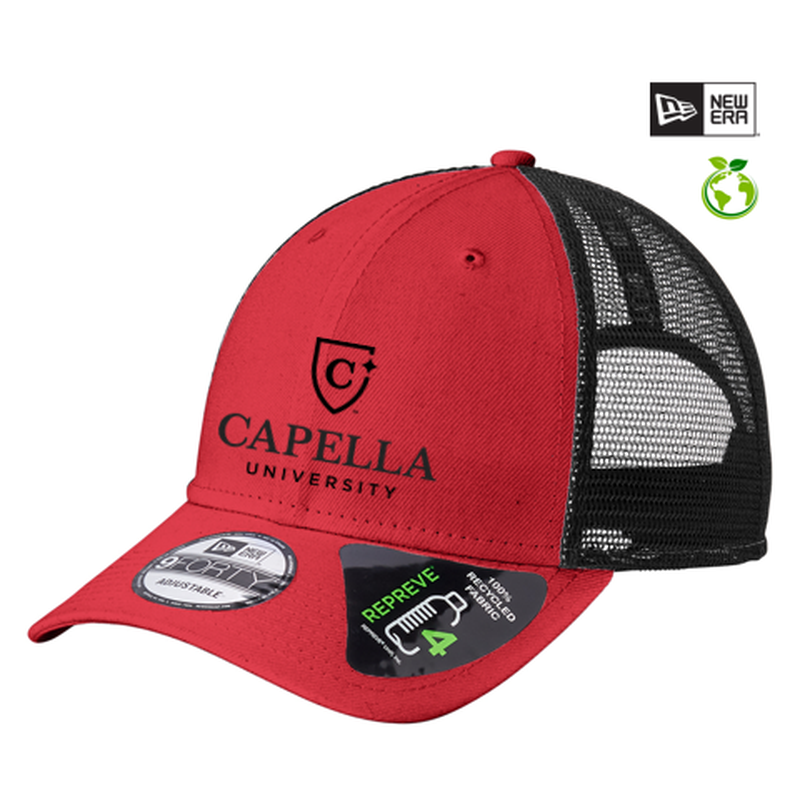 CAPELLA New Era® Recycled Snapback Cap - Scarlet