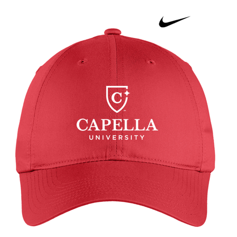 NEW CAPELLA Nike Unstructured Cotton/Poly Twill Cap - GYM RED
