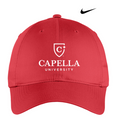 CAPELLA Nike Unstructured Cotton/Poly Twill Cap - GYM RED