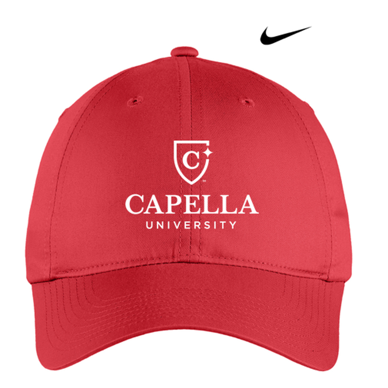CAPELLA Nike Unstructured Cotton/Poly Twill Cap - GYM RED