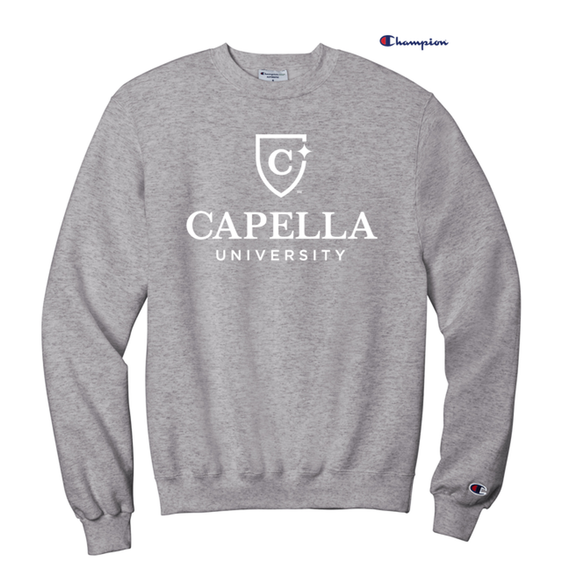 CAPELLA  Champion® Powerblend Crewneck Sweatshirt - Light Steel