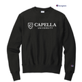 CAPELLA Champion ® Reverse Weave ® Crewneck Sweatshirt-BLACK