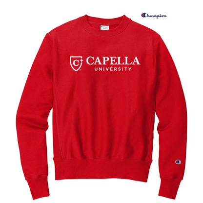 CAPELLA Champion ® Reverse Weave ® Crewneck Sweatshirt-RED