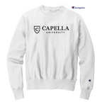 CAPELLA Champion ® Reverse Weave ® Crewneck Sweatshirt-WHITE