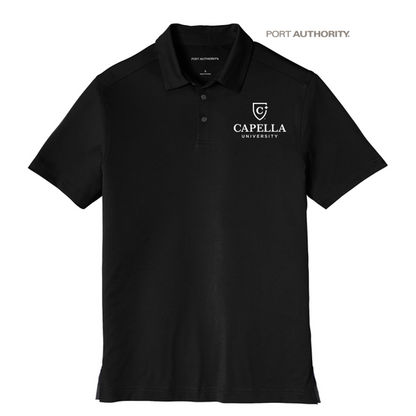 NEW CAPELLA City Stretch Polo - BLACK