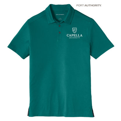 NEW CAPELLA City Stretch Polo - Dark Teal