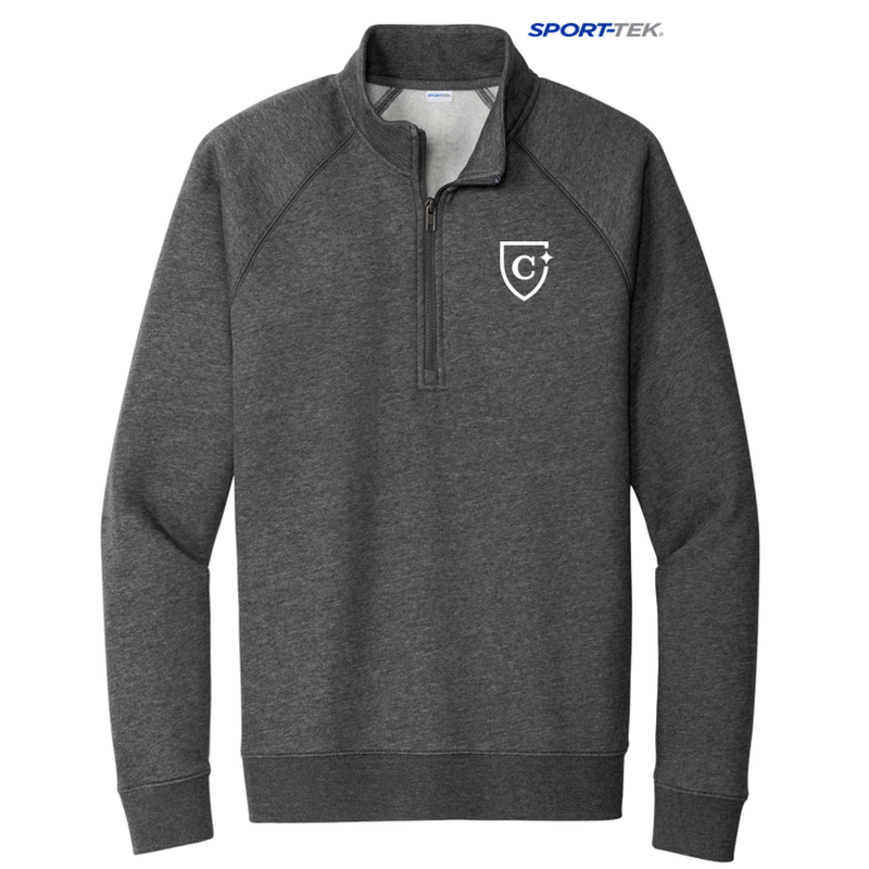 CAPELLA Sport-Tek® Drive Fleece 1/4-Zip Pullover - Graphite Heather