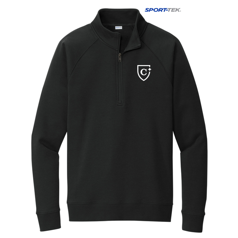 CAPELLA Sport-Tek® Drive Fleece 1/4-Zip Pullover - Black